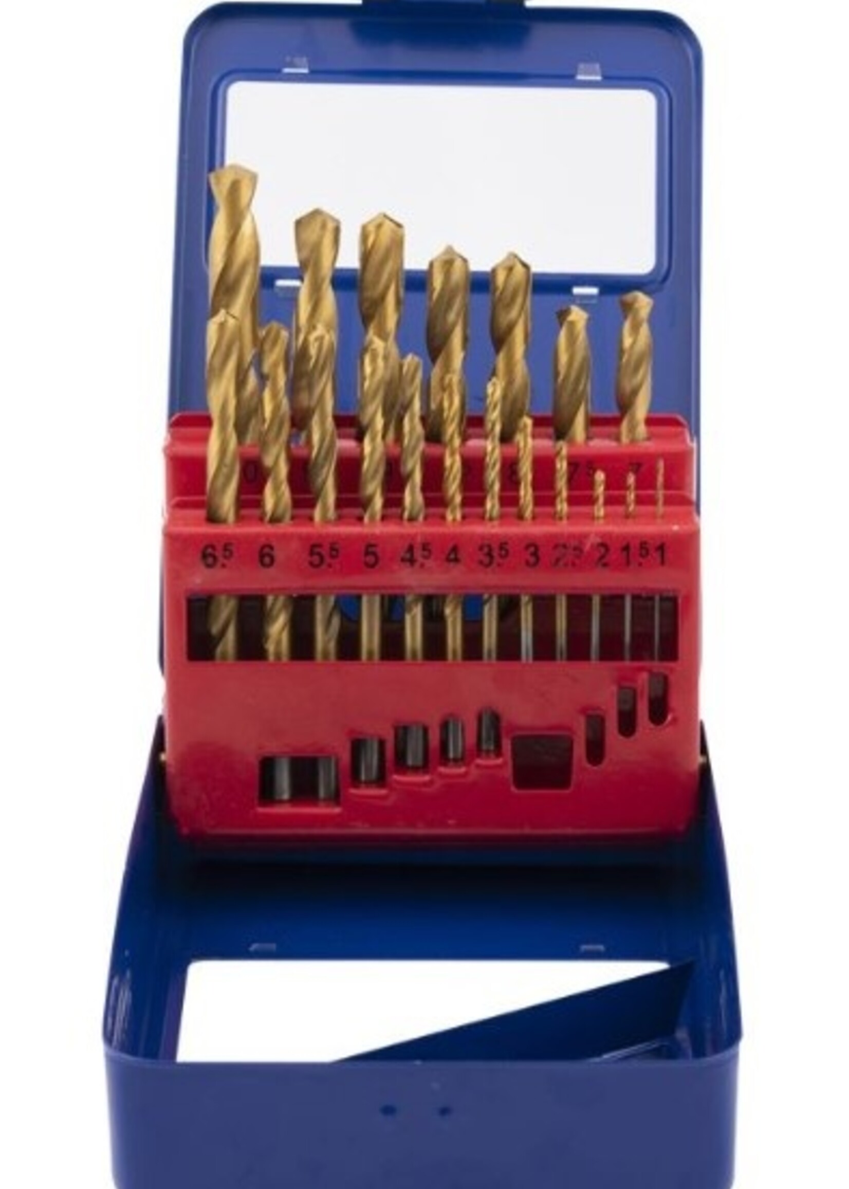 Cantonal Metaalborenset 19-delig in metalen box