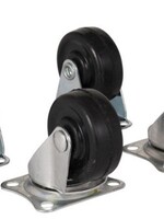 Cantonal Bok en zwenkwiel set 40 mm - totale hoogte 50 mm
