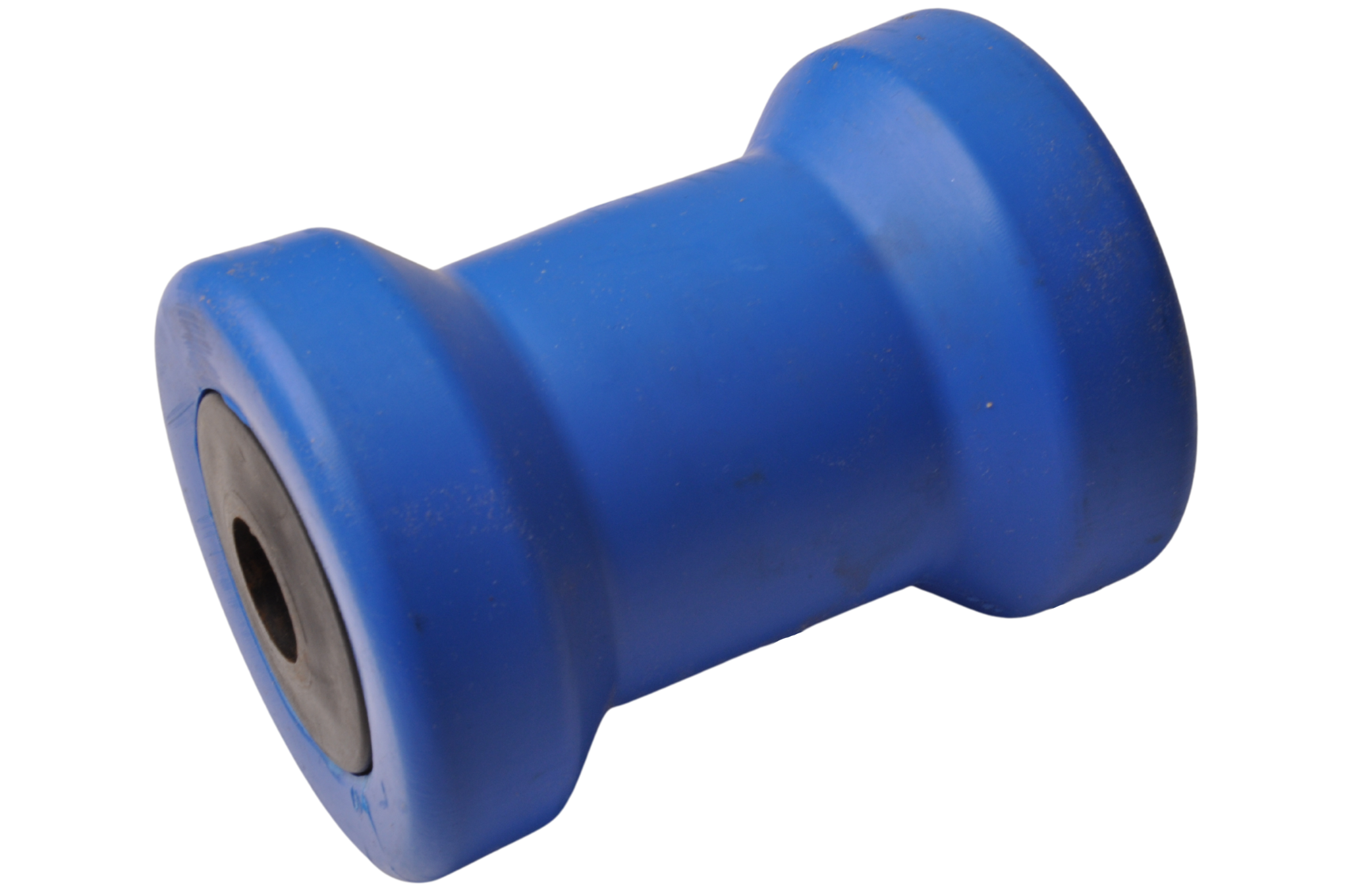 133x75 mm kielrol blauw 21 mm naafdiameter