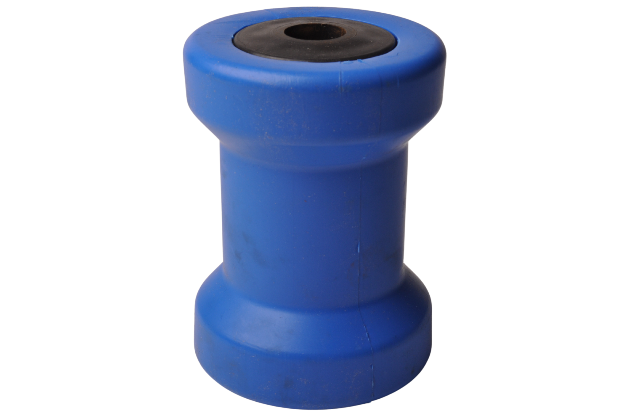 133x75 mm kielrol blauw 21 mm naafdiameter