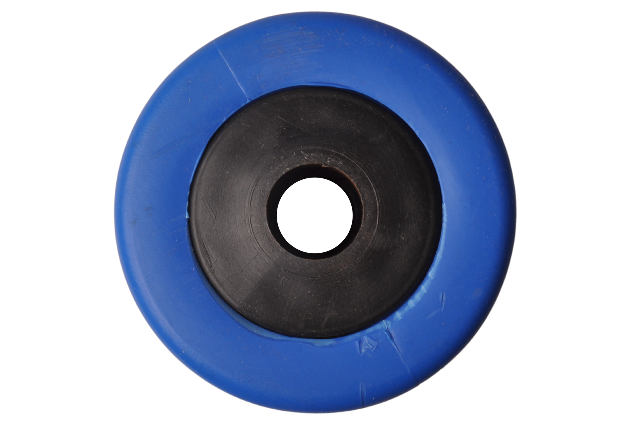 133x75 mm kielrol blauw 21 mm naafdiameter