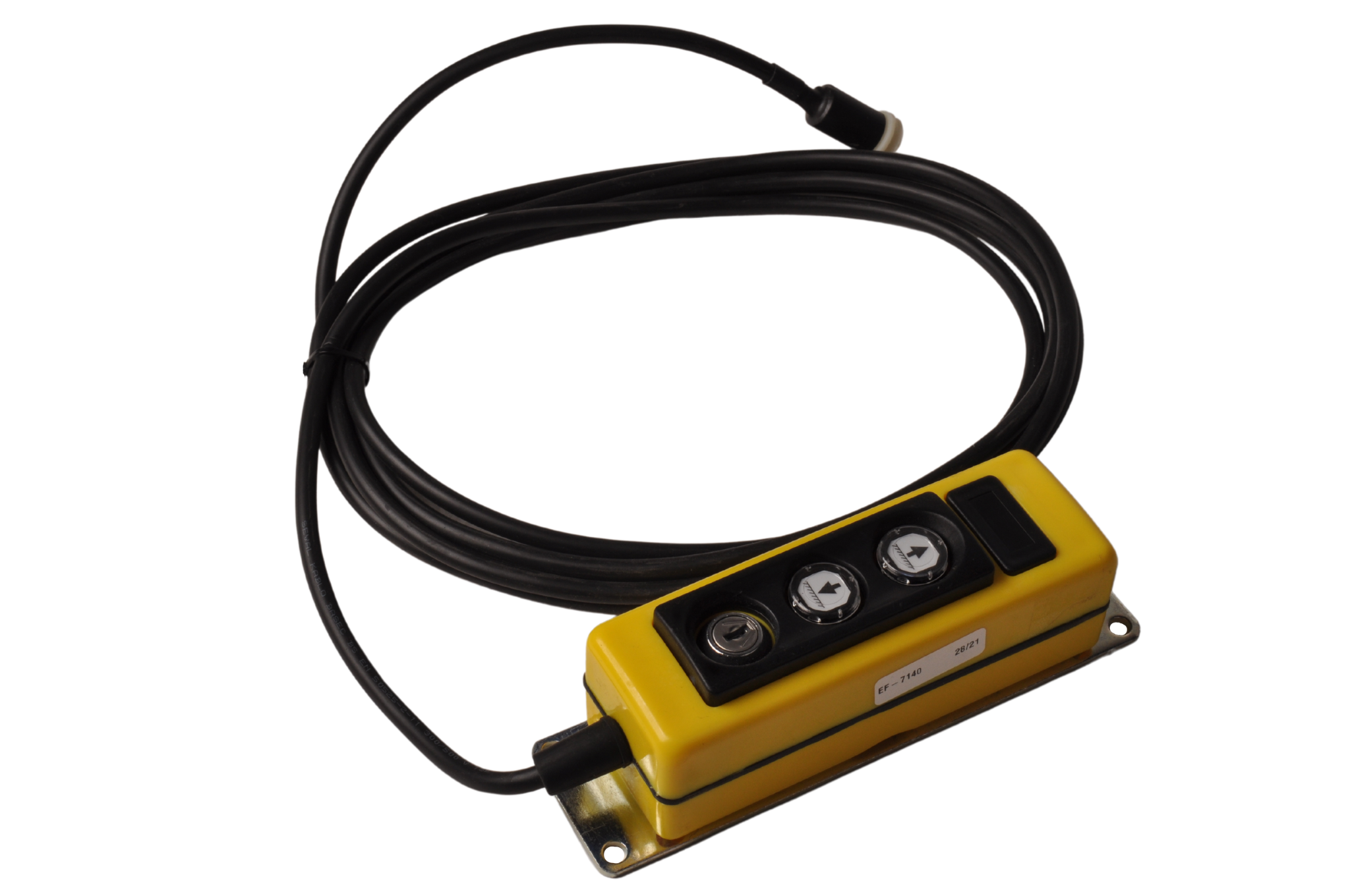 Bediening powerpack - met sleutelvergrendeling - 4 meter kabel