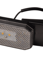 Cantonal Zijmarkeringslamp wit - inclusief steun - LED