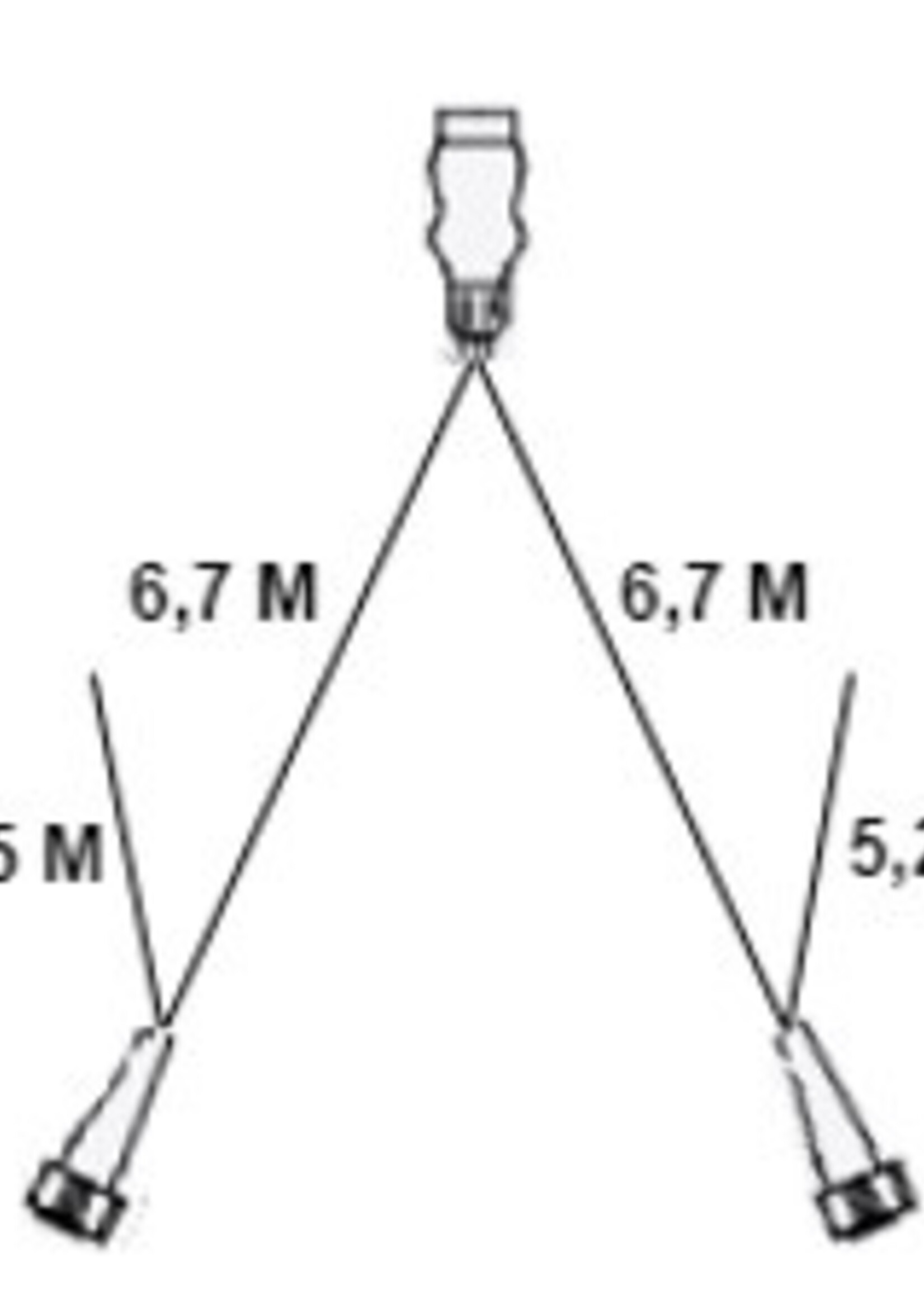 Aspock Aspock hoofdkabel - 6,7 meter lang - 13-polig - voorzien van 2x 8-polige connector - inclusief aftakkingen