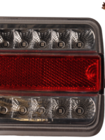 Cantonal LED achterlicht links - 100x100x35 mm