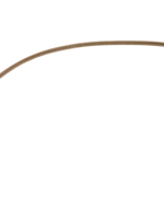 Cantonal Staalkabel met kunststof omhulsing  per meter (8 mm)