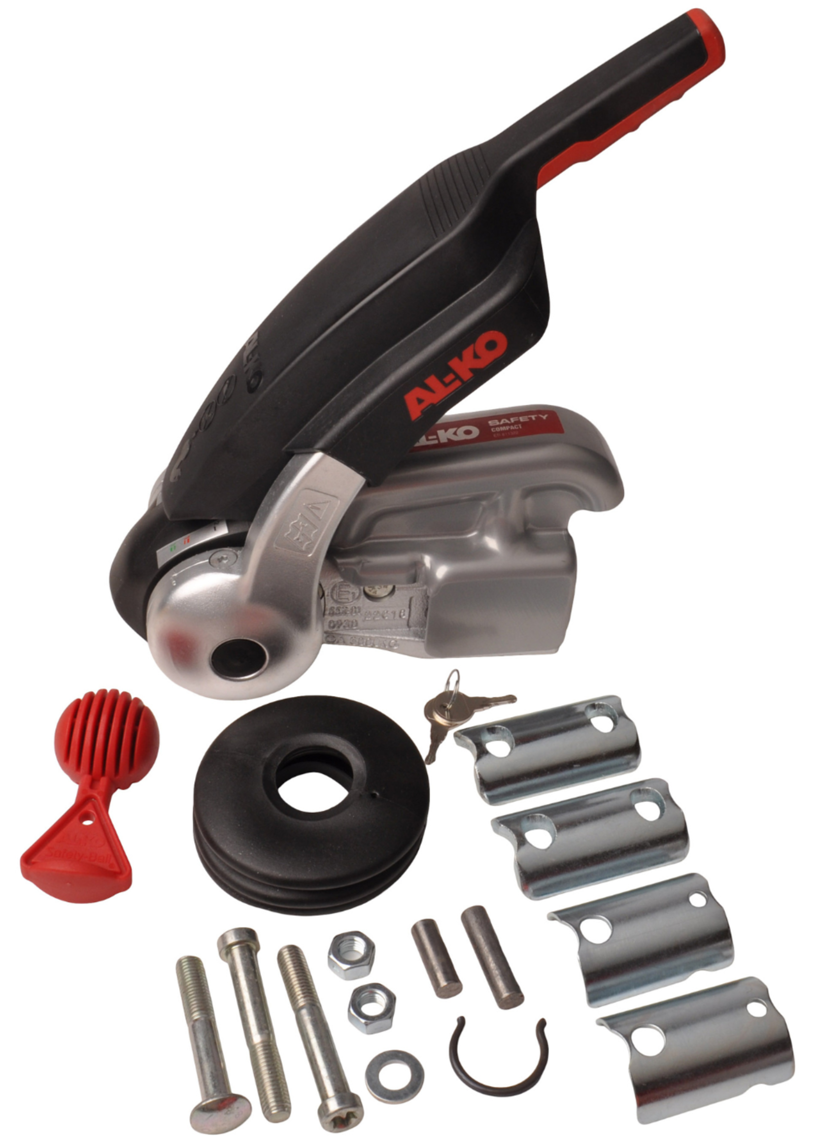 AL-KO AL-KO AKS3004 antislinger geremde koppeling - rond 35/45/50 mm - 3000 kg - inclusief slot en safetybal