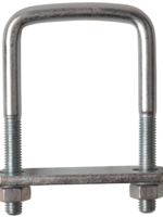 Cantonal U-bout / strop M10 100x63 mm