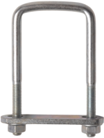 Cantonal U-bout / strop M10 120x63 mm