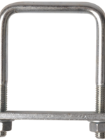 Cantonal U-bout / strop M10 100x73 mm