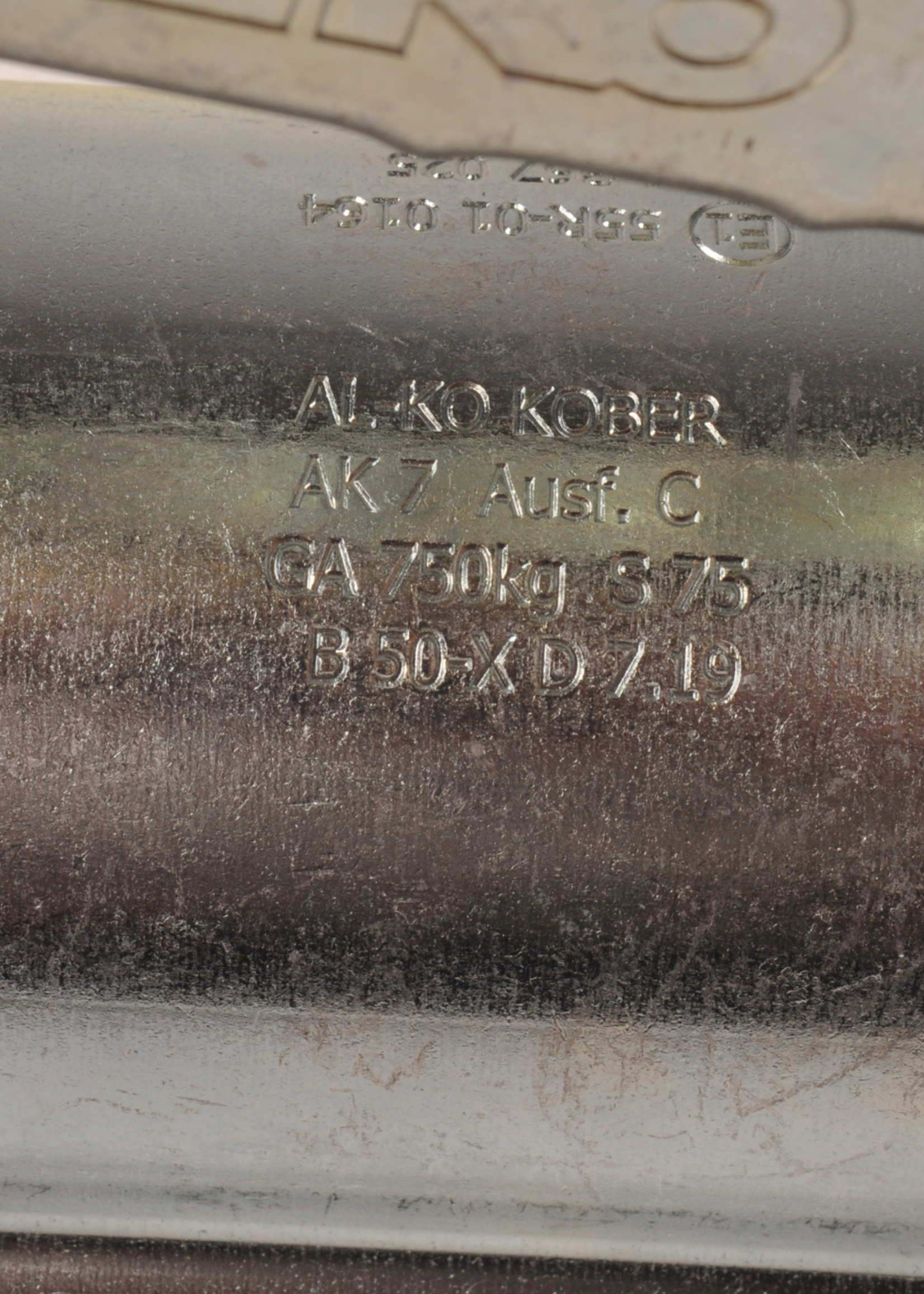 AL-KO AL-KO AK7-C - rond 70 mm - 750 kg - ongeremde koppeling