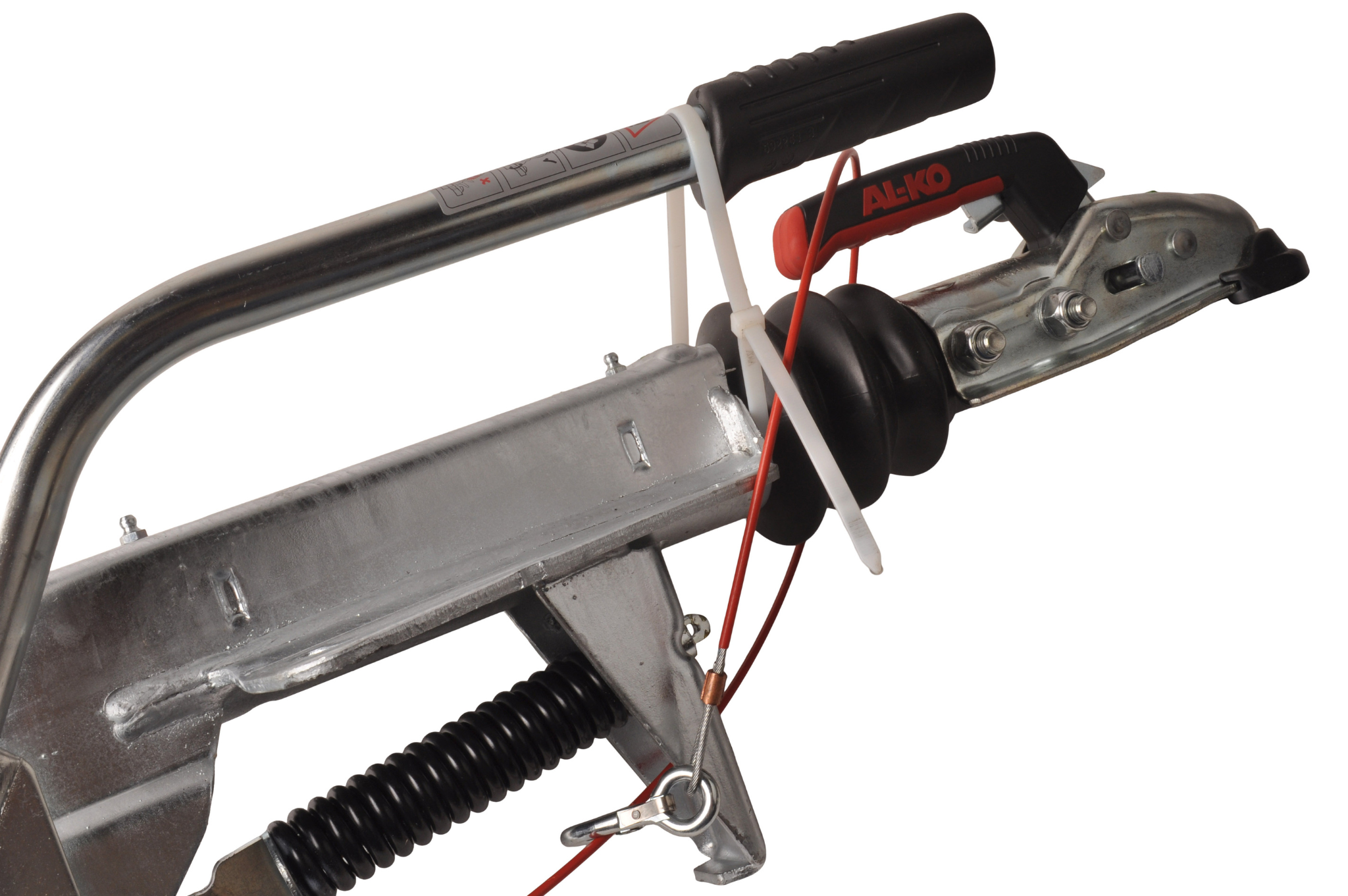 AL-KO oplooprem 161S - 1600 kg -247661 - V-dissel aansluiting