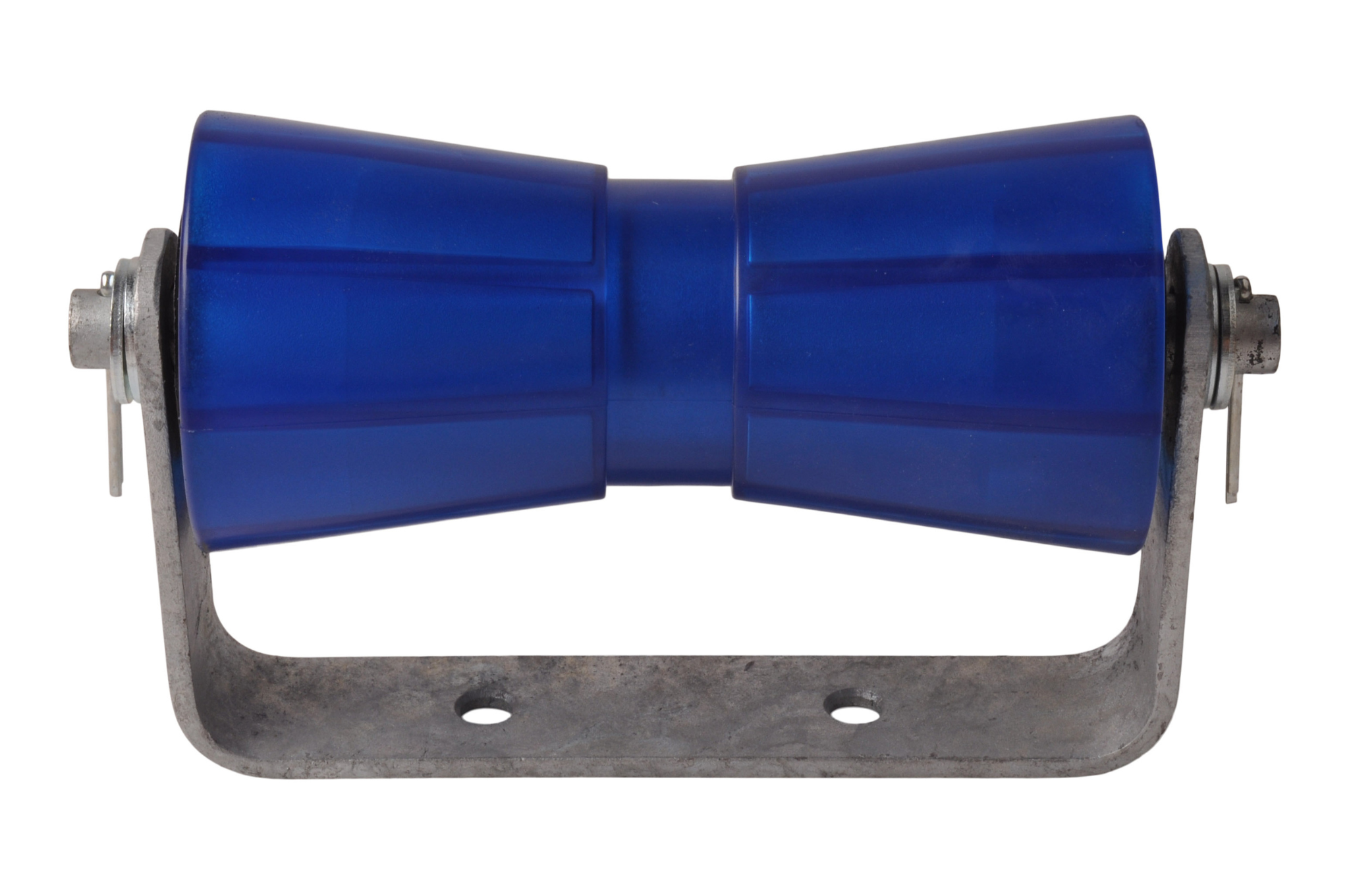 194x90 mm kielrol blauw compleet op steun