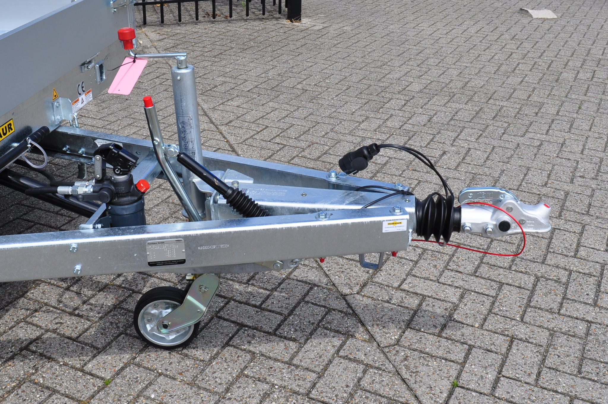 AL-KO oplooprem 2,8VB/1-C - 3500kg maximaal trekvermogen - koker 120 mm aansluiting