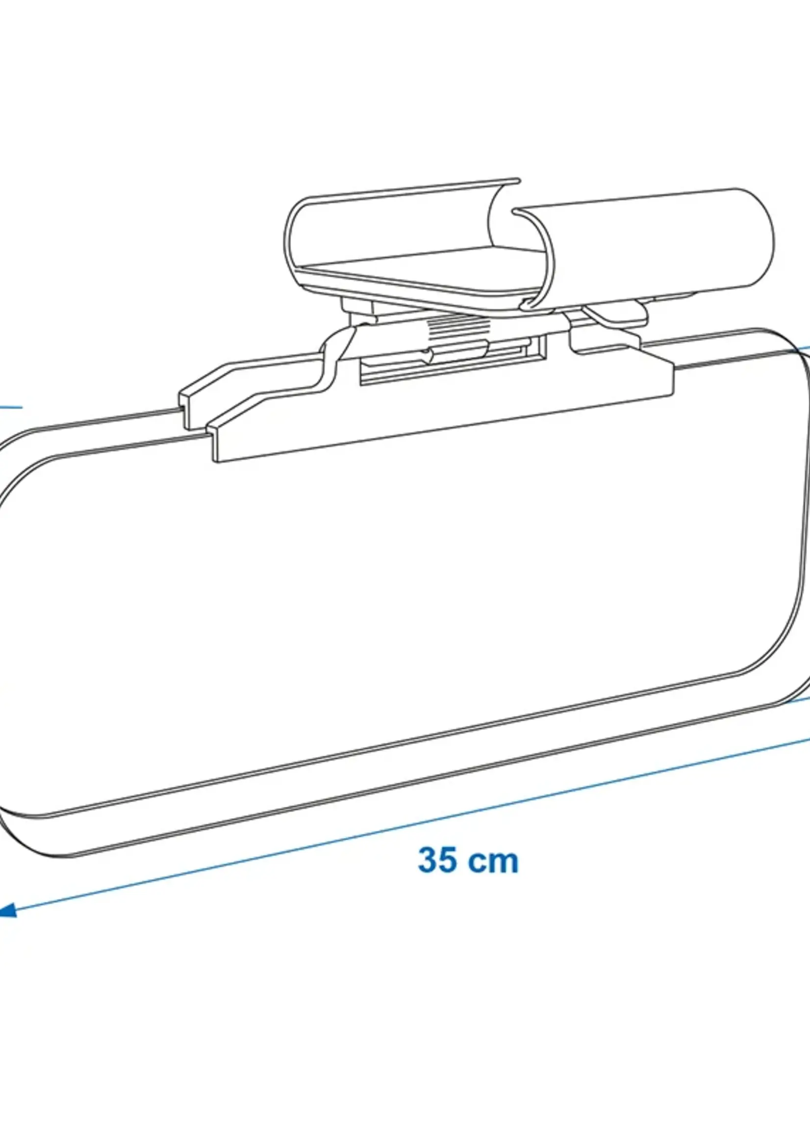 Cantonal Zonneklepverlenger universeel inclusief night vision