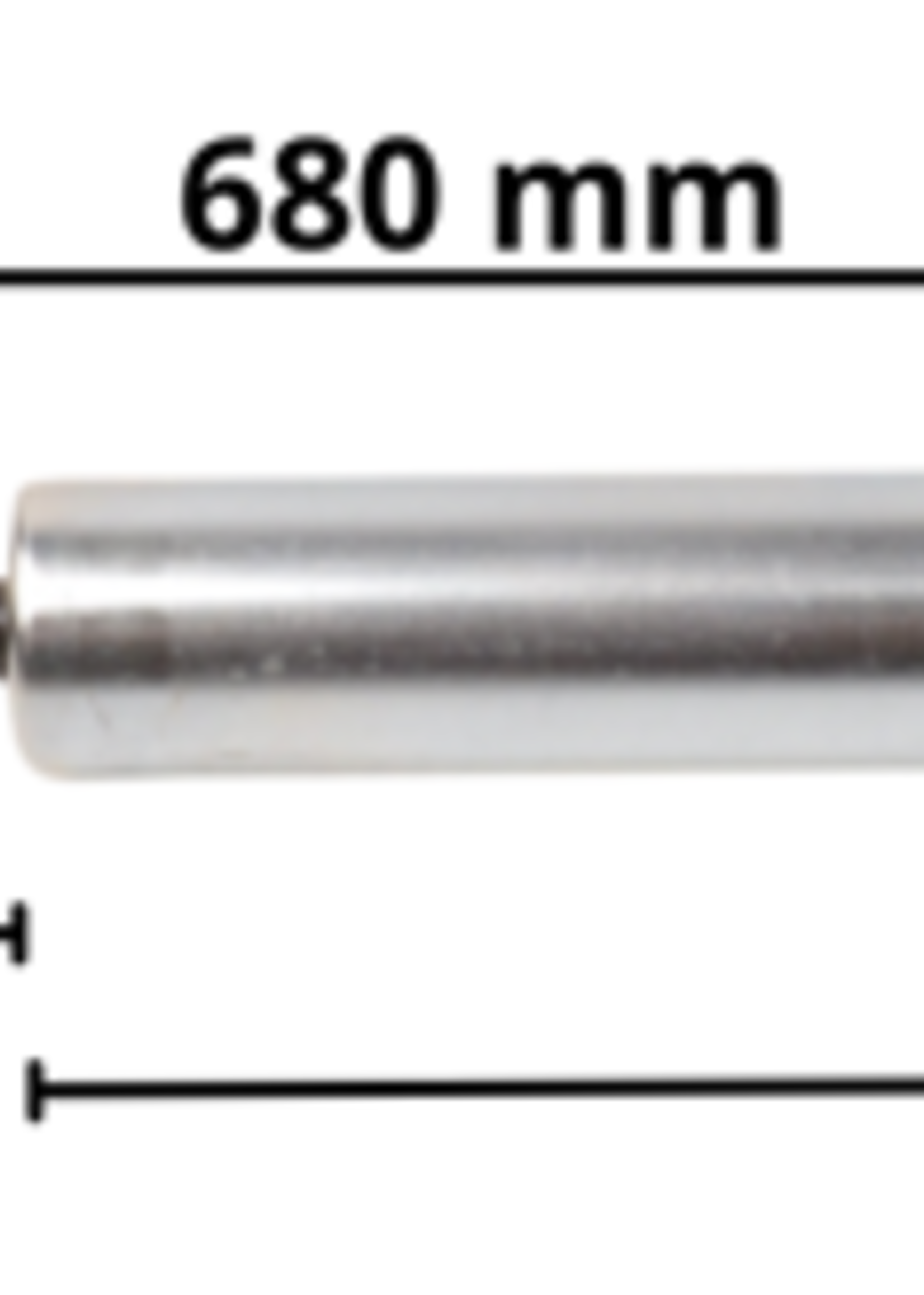 Oploopremdemper knott voor KF30-C / KR30-B / KR30-HV-B (87001413K) - korte uitvoering