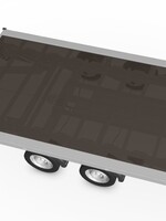 Eduard Autotransporter 406x220 cm - 3000 kg - vlak - handpomp