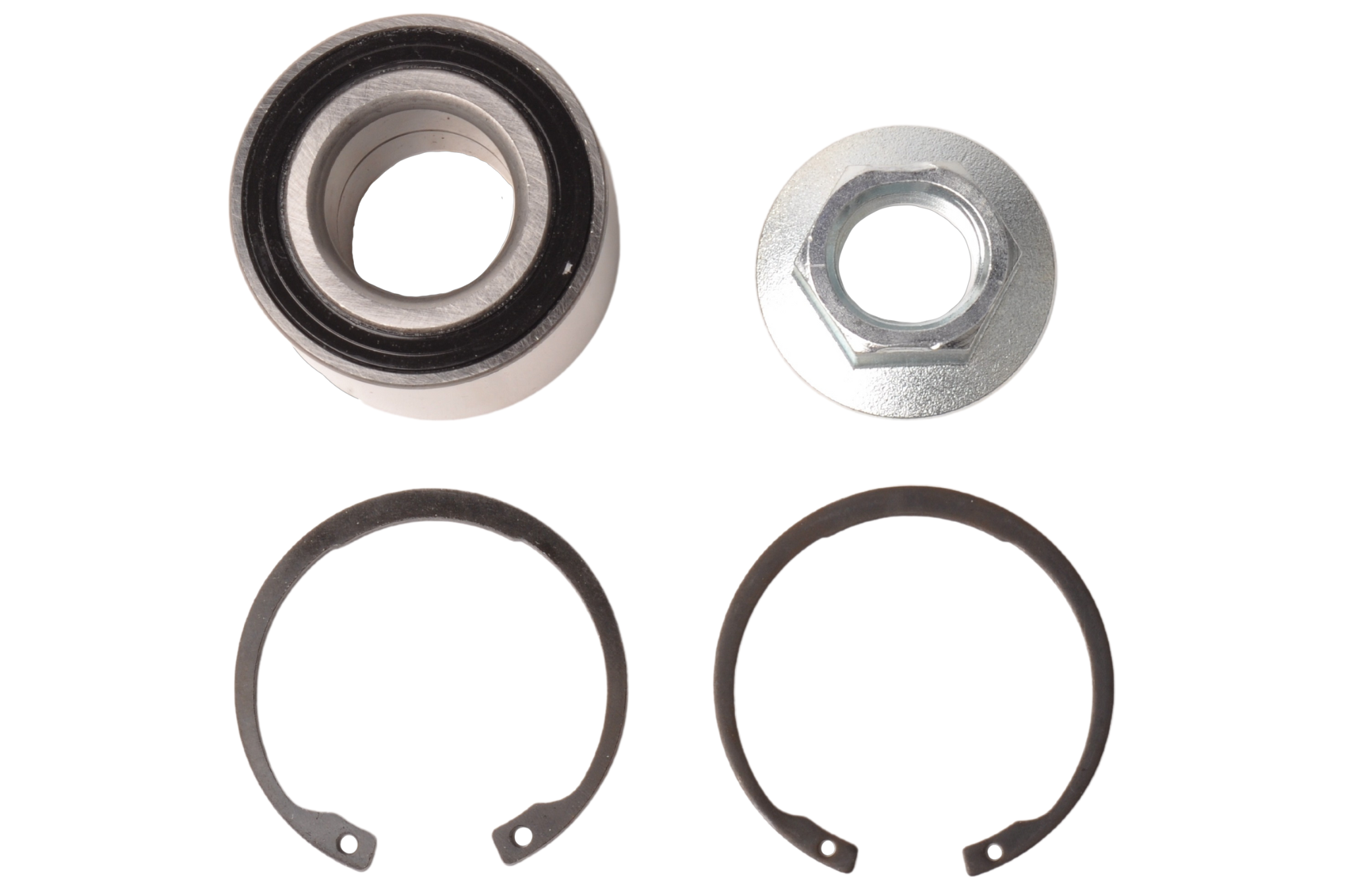 Compactlager 37/60x30 mm - inclusief flensmoer en borgring - geschikt voor AL-KO remtype 1636/1637