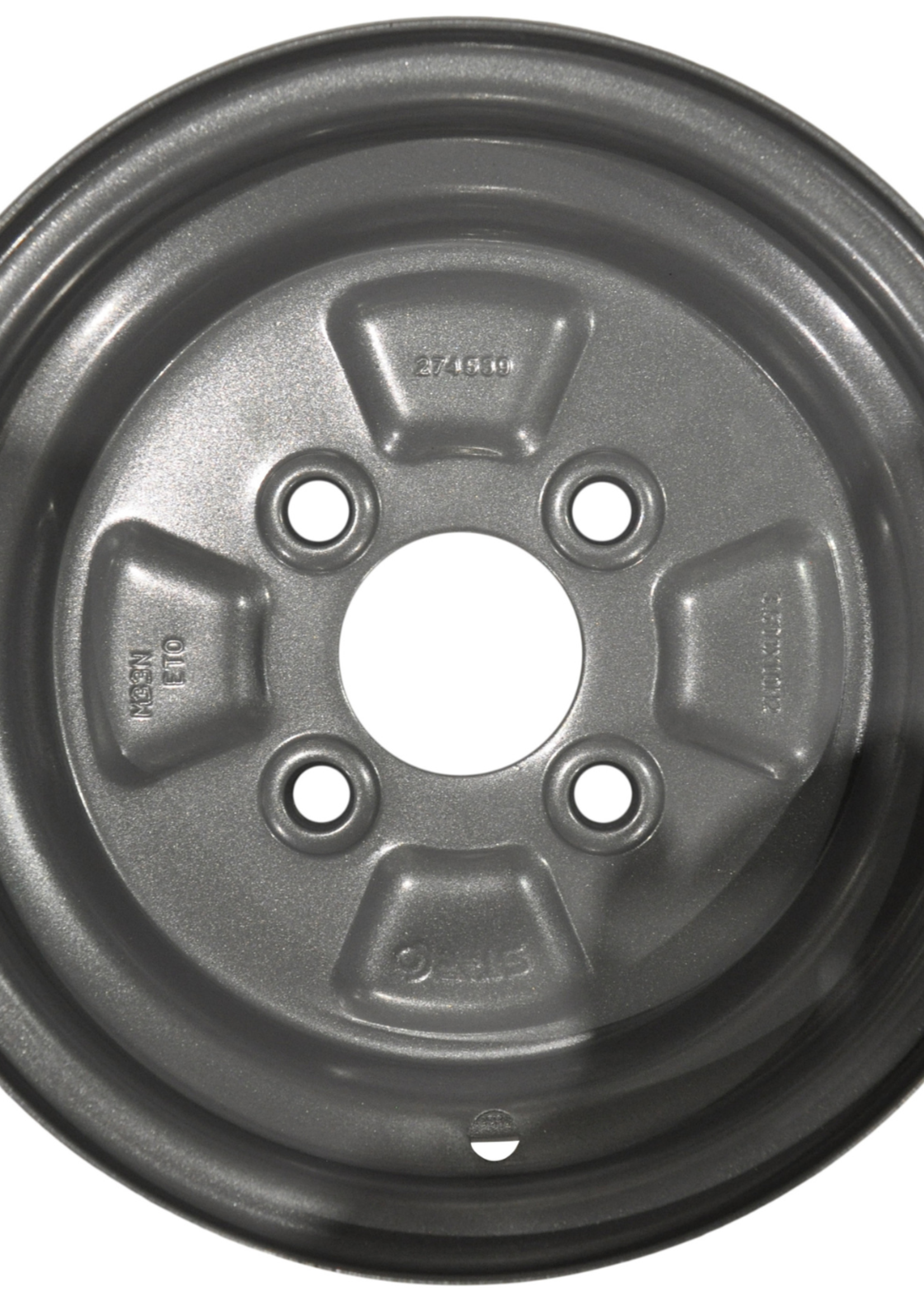 Kenda Losse 10 inch velg voor aanhangwagens - 3.50Bx10 (4x100) 500 kg ET0
