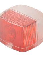 Aspock Squarepoint rood/wit - los glaasje