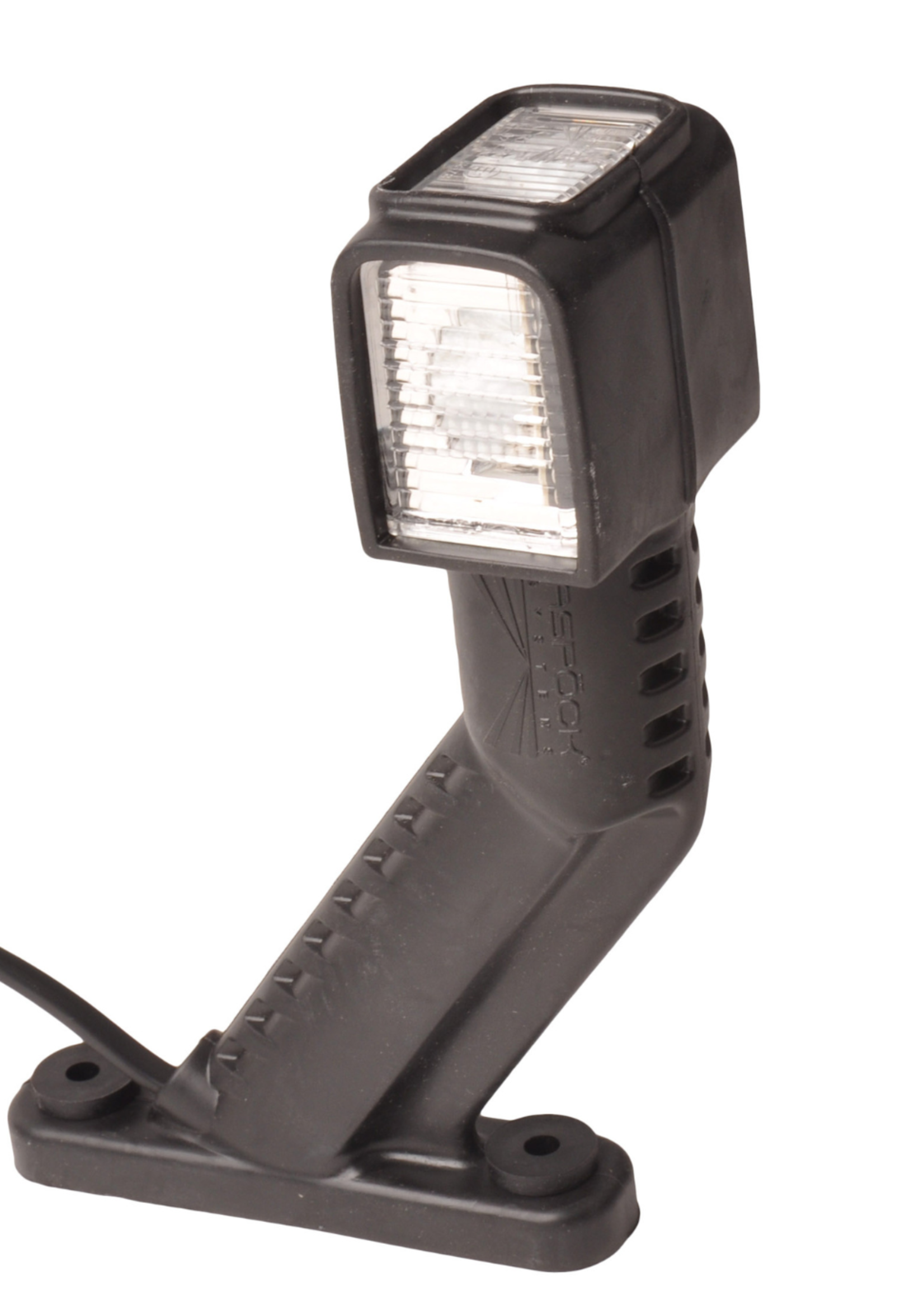 Aspock Aspock Superpoint 4 - links - wit/rood/oranje - LED - 100 cm platte kabel