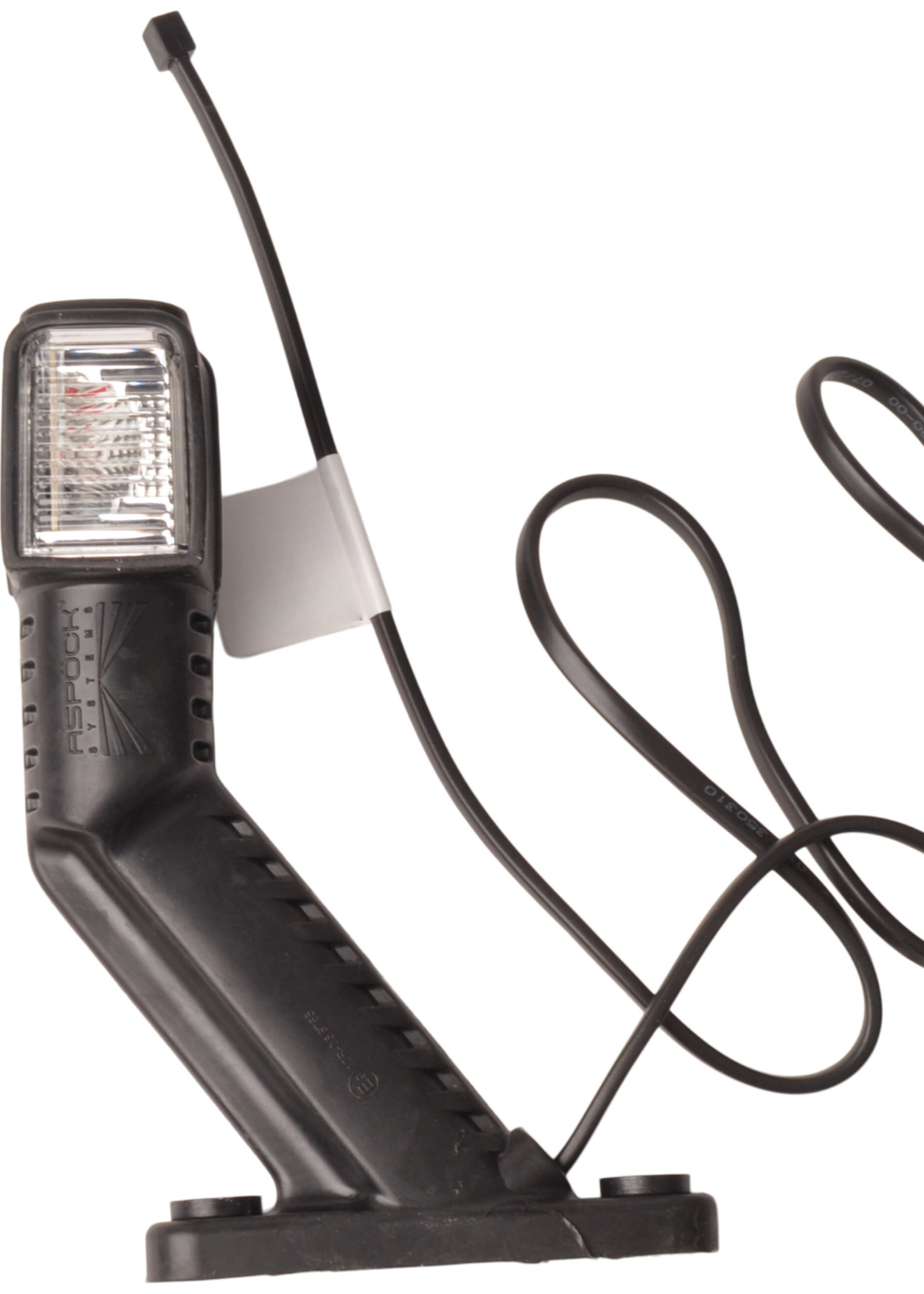Aspock Aspock Superpoint 4 - links - wit/rood/oranje - LED - 100 cm platte kabel