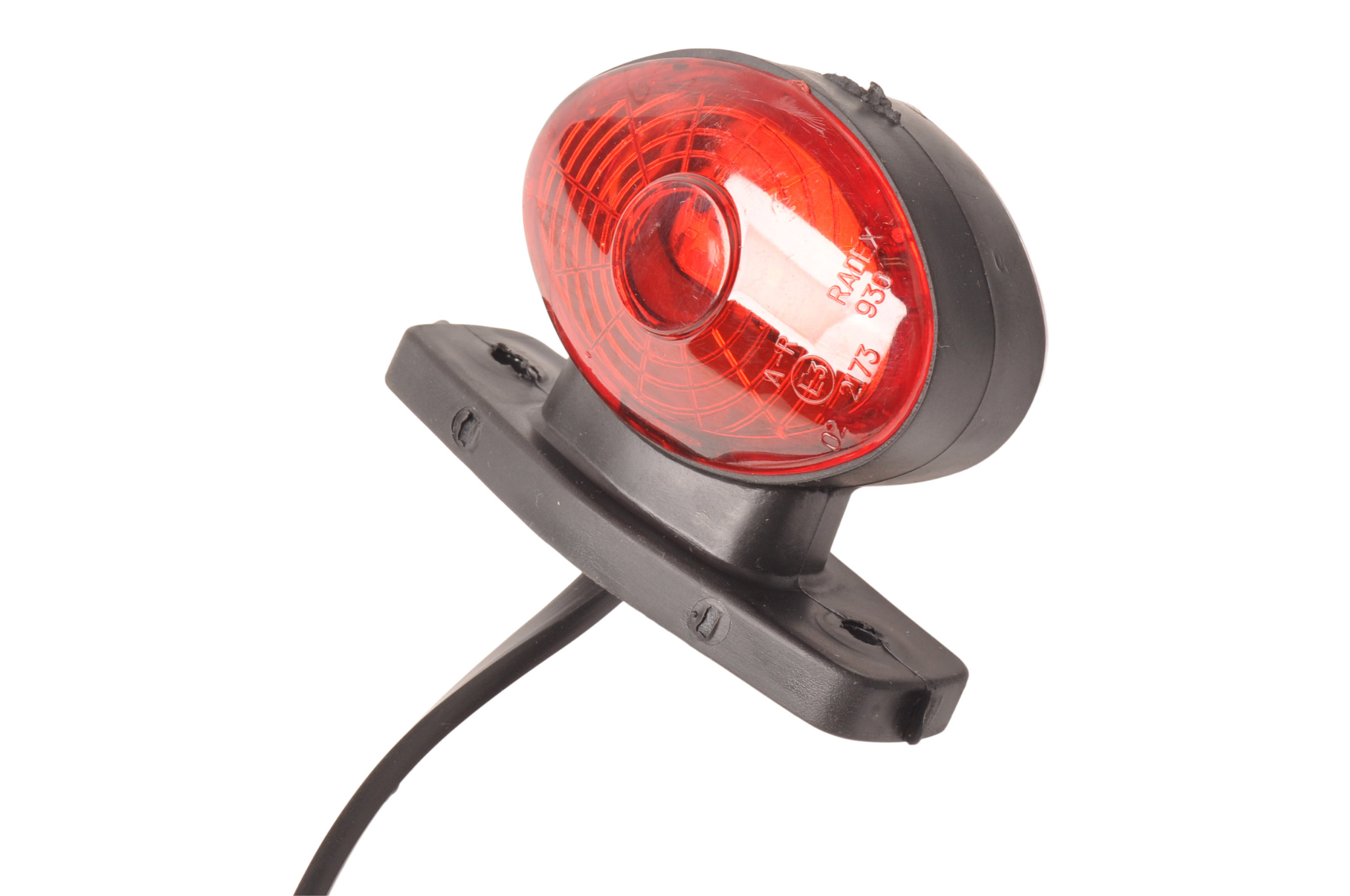 Radex 935 markeringslamp/contourlamp - rood/wit - LED - voorzien van 500 mm platte kabel/Quick connector aansluiting