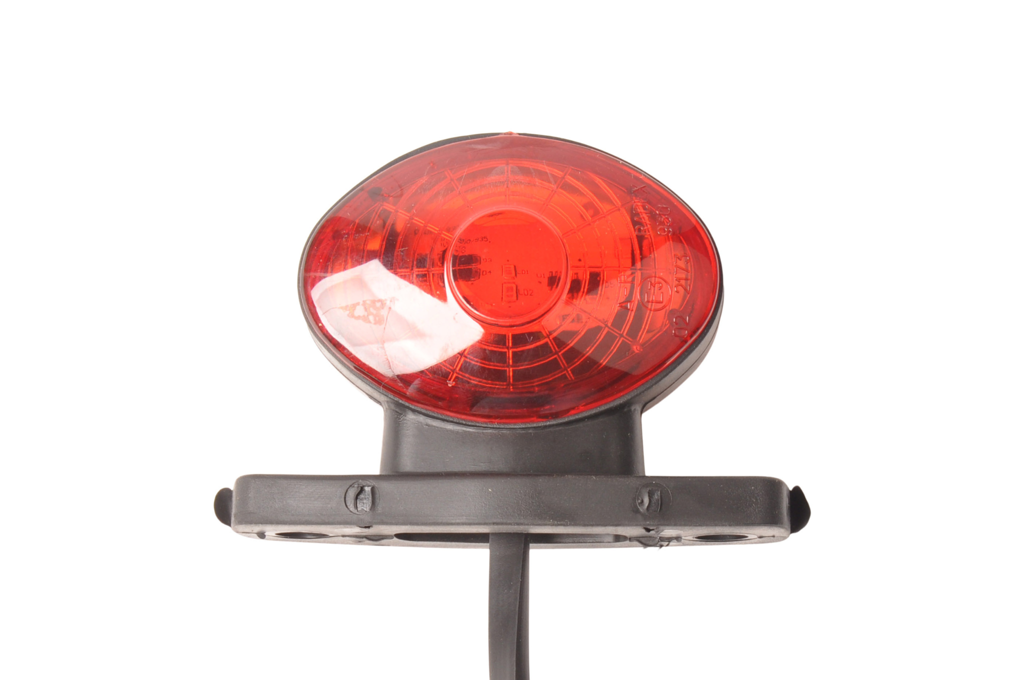 Radex 935 markeringslamp/contourlamp - rood/wit - LED - voorzien van 500 mm platte kabel/Quick connector aansluiting