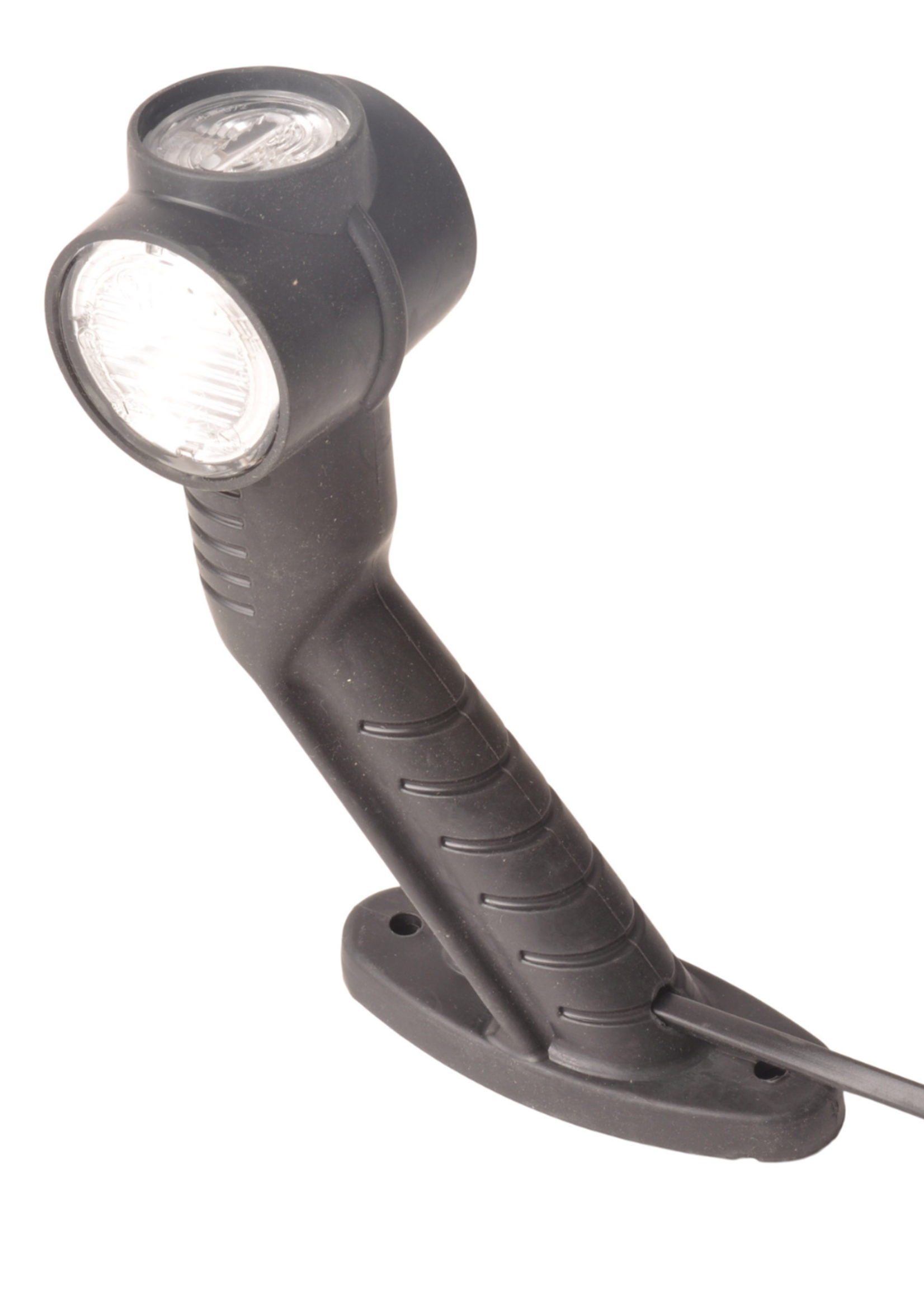Aspock Aspock Superpoint 3 LED - links - wit/oranje/rood - 1 meter platte kabel