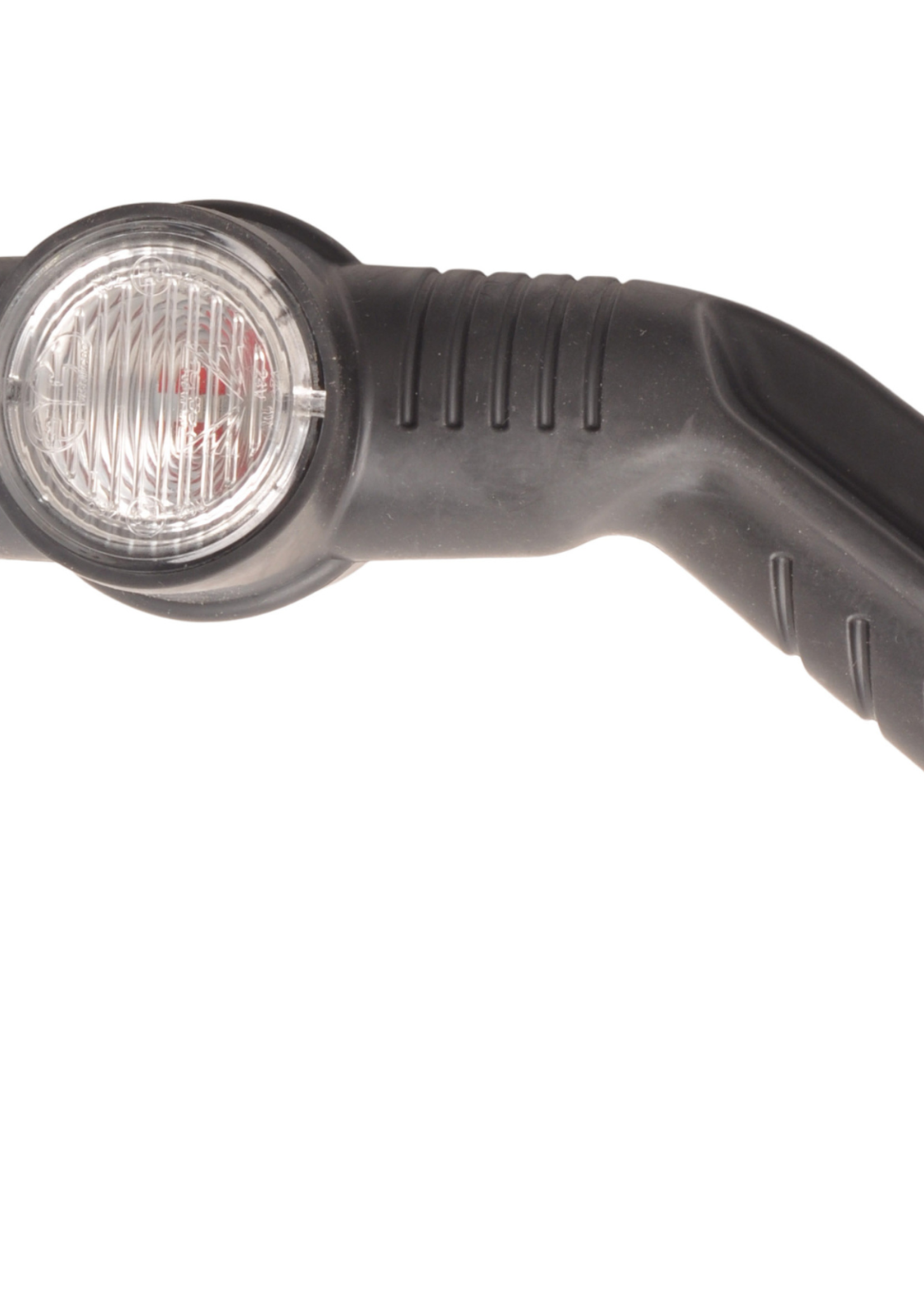 Aspock Aspock Superpoint 3 LED - links - wit/oranje/rood - 1 meter platte kabel