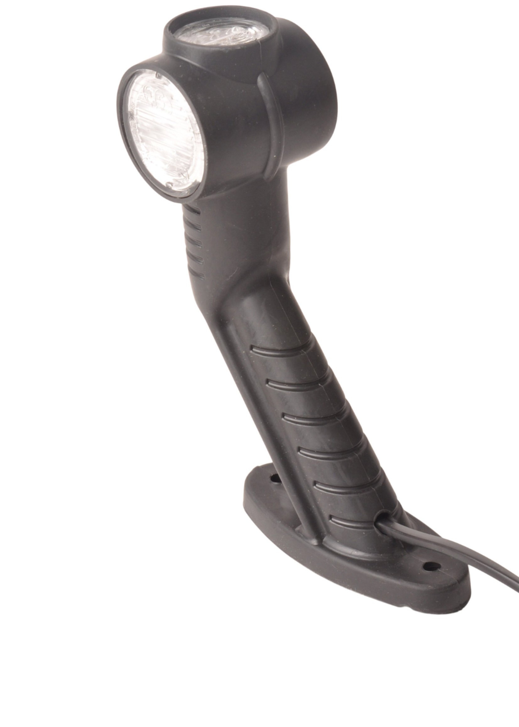 Aspock Aspock Superpoint 3 LED - rechts - wit/oranje/rood - 1 meter platte kabel