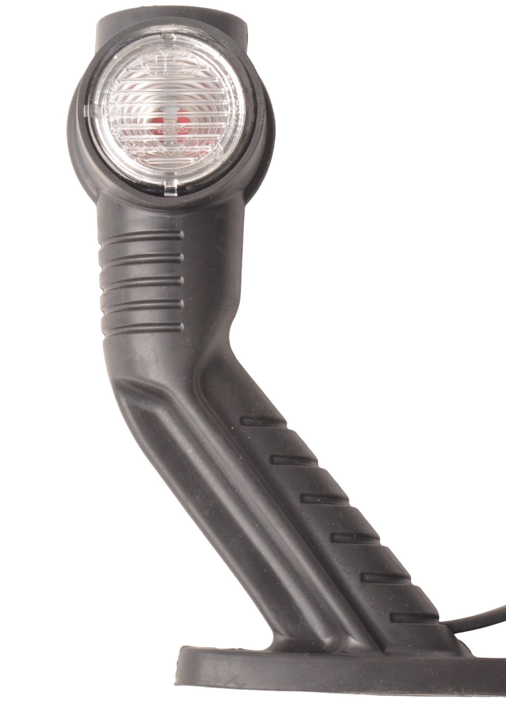 Aspock Aspock Superpoint 3 LED - rechts - wit/oranje/rood - 1 meter platte kabel
