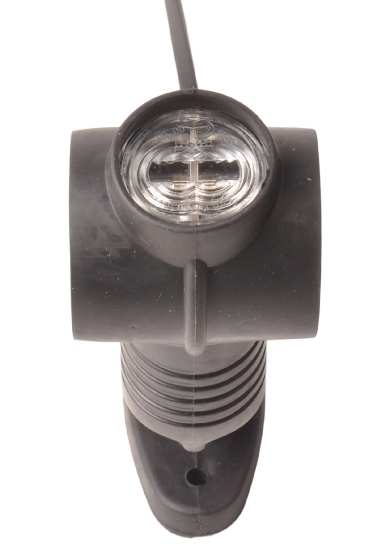Aspock Aspock Superpoint 3 LED - rechts - wit/oranje/rood - 1 meter platte kabel