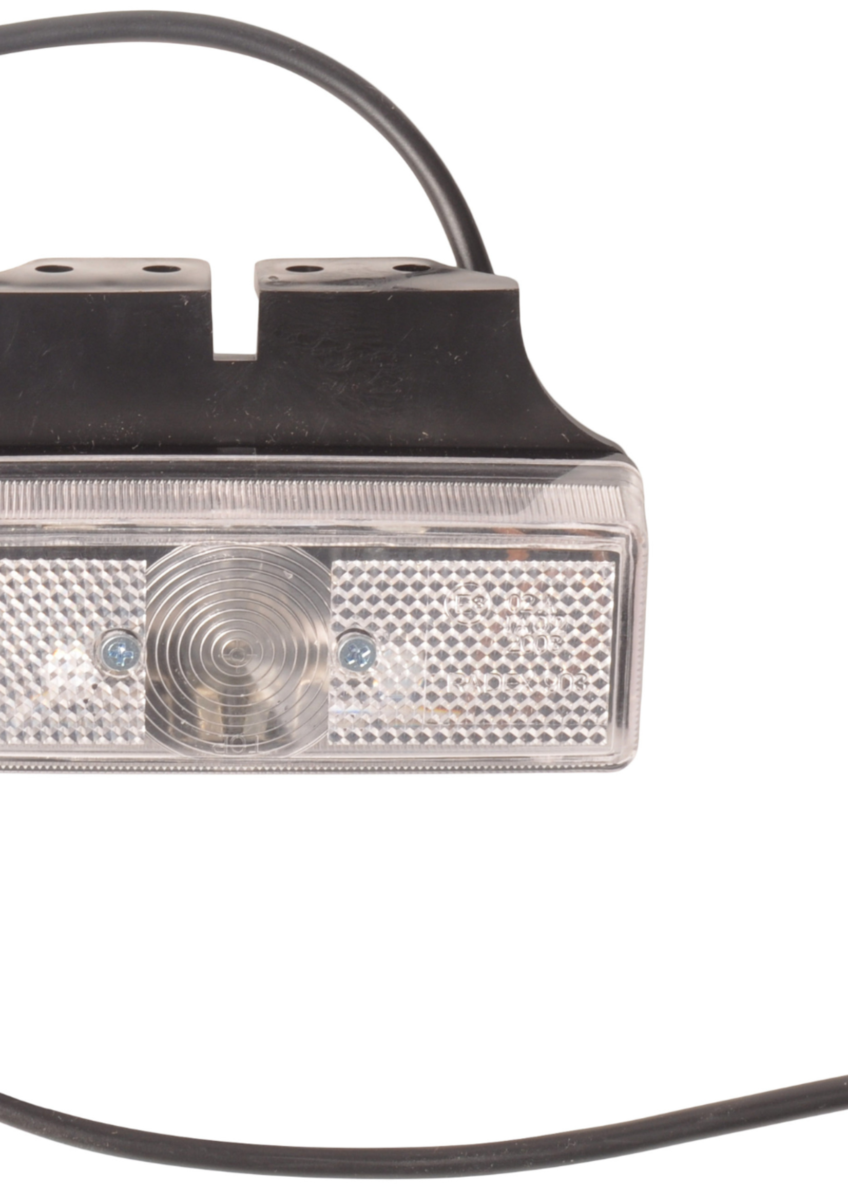 Radex Radex 903 witte markeringslamp - 50 cm losse draad - inclusief houder