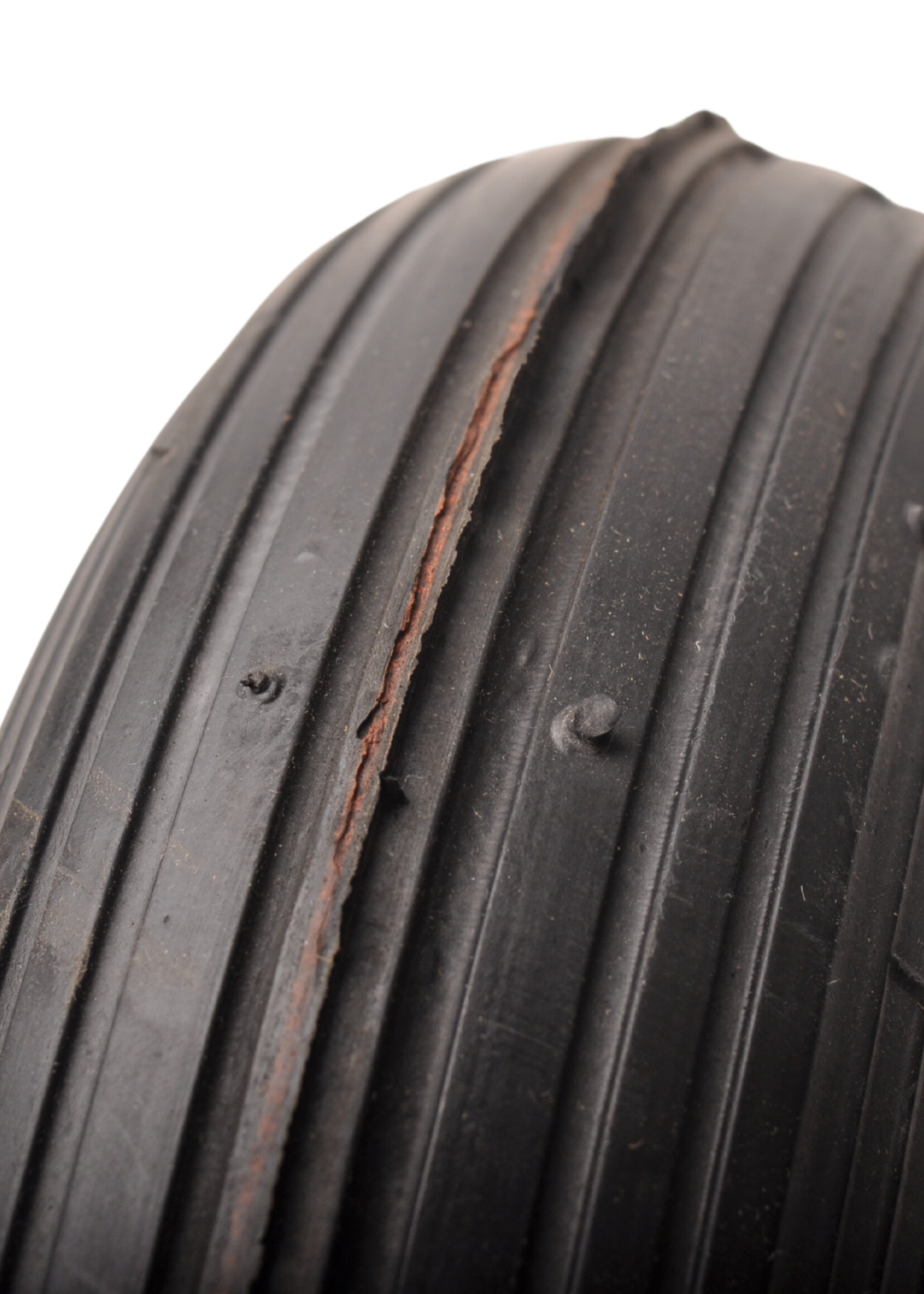 Cantonal 2.50-4 steekwagenwiel - luchtband en kunststof velg - 75 kg maximale belasting - 20 mm asgat/naafdiameter - inclusief rollager