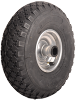 Winterhoff 260x85 mm wieltje met stalen velg voor neuswiel