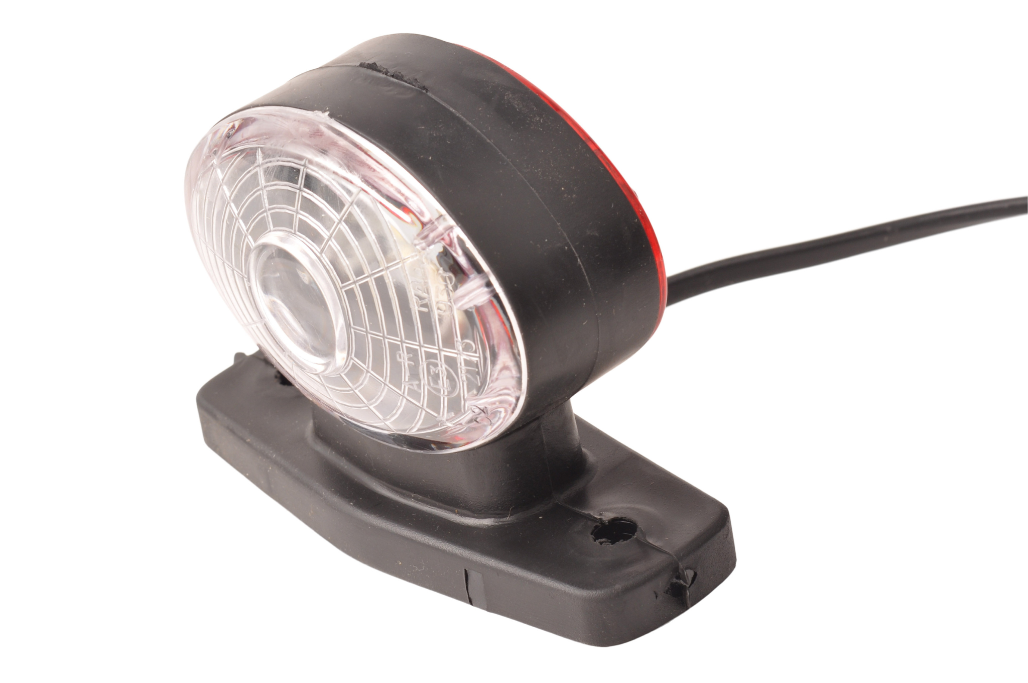 Breedtelicht halfrond LED links/rechts 12 volt
