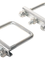Winterhoff Profi Disselklem voor neuswiel klem vierkant 70 mm