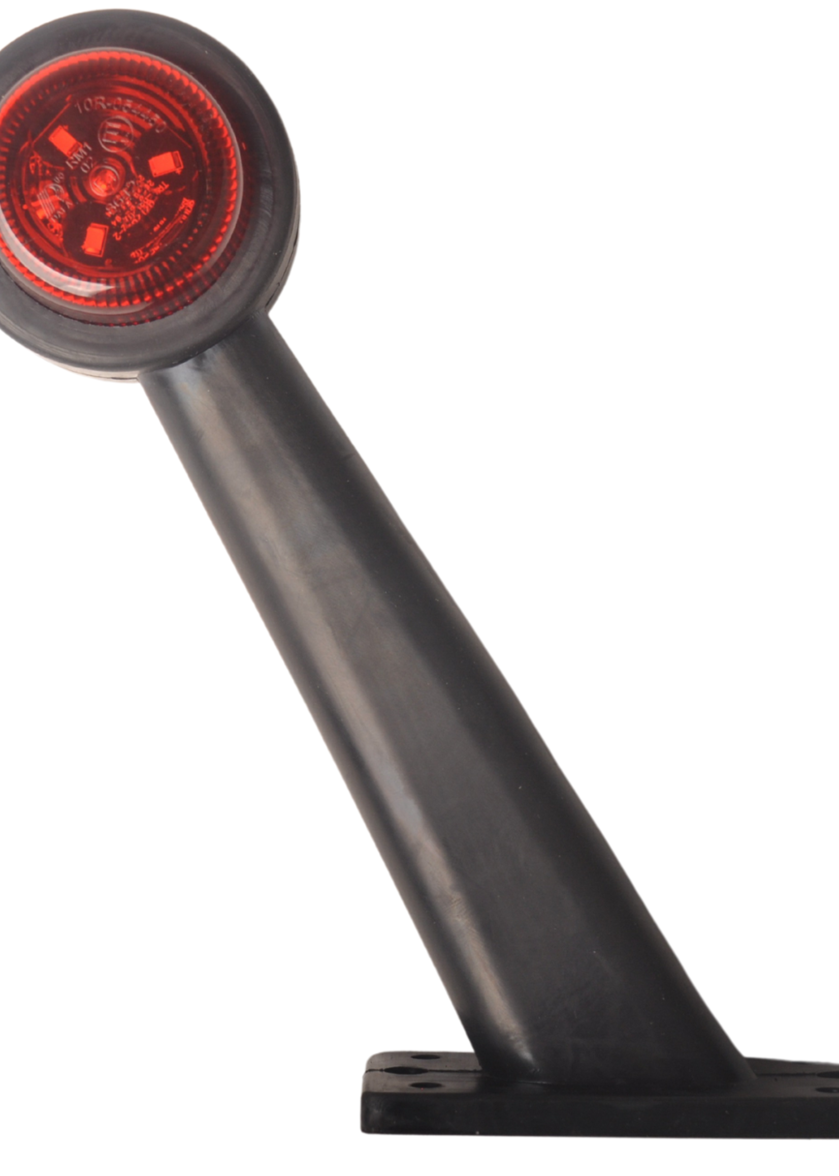 Cantonal Breedtelicht rood/wit - 45 graden - LED - 12/24 Volt