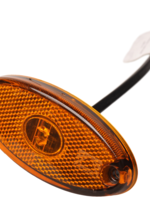 Aspock Aspock Flatpoint 2 LED - oranje/geel - connector