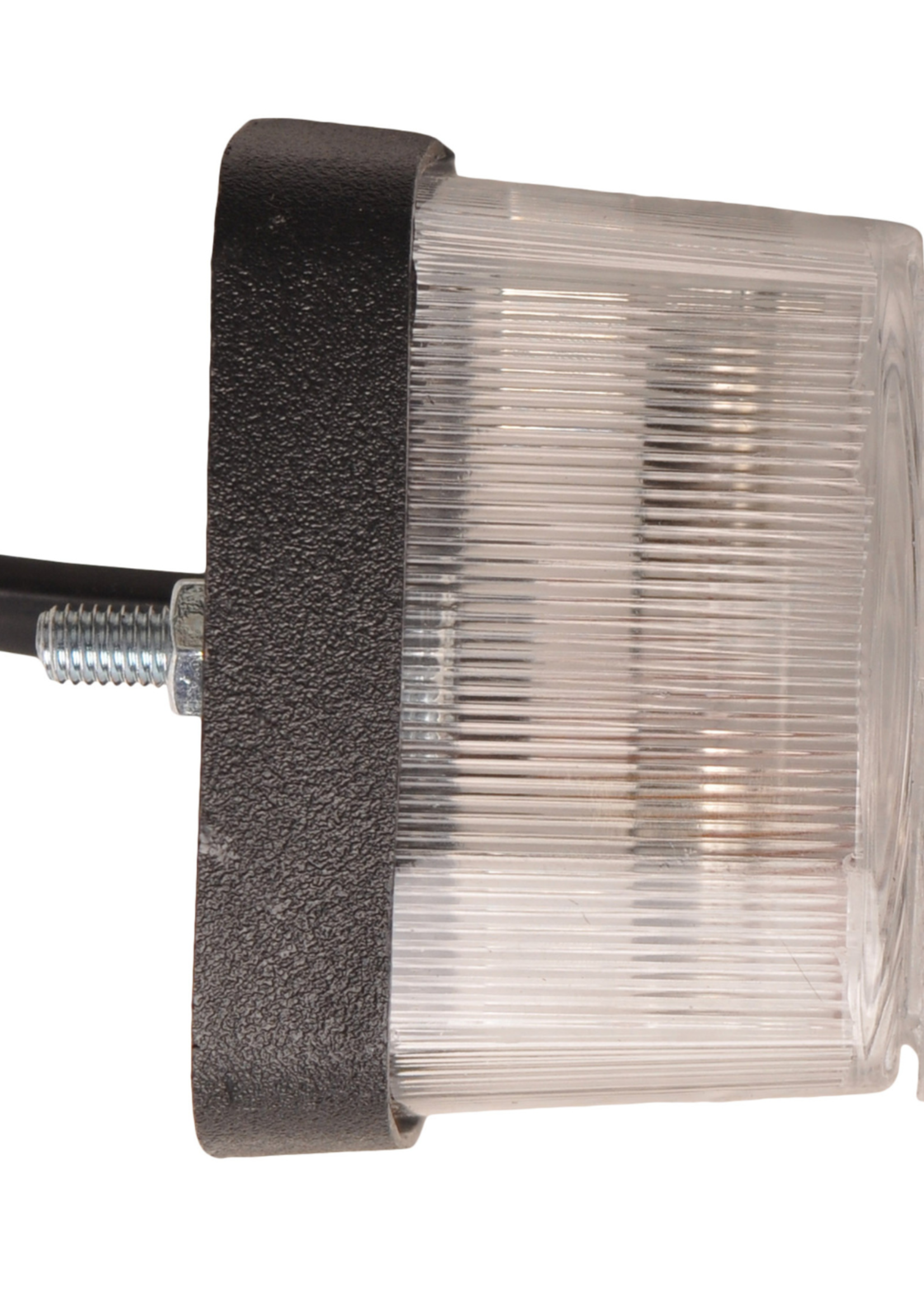 Aspock Aspock Squarepoint wit met 50 cm DC-kabel