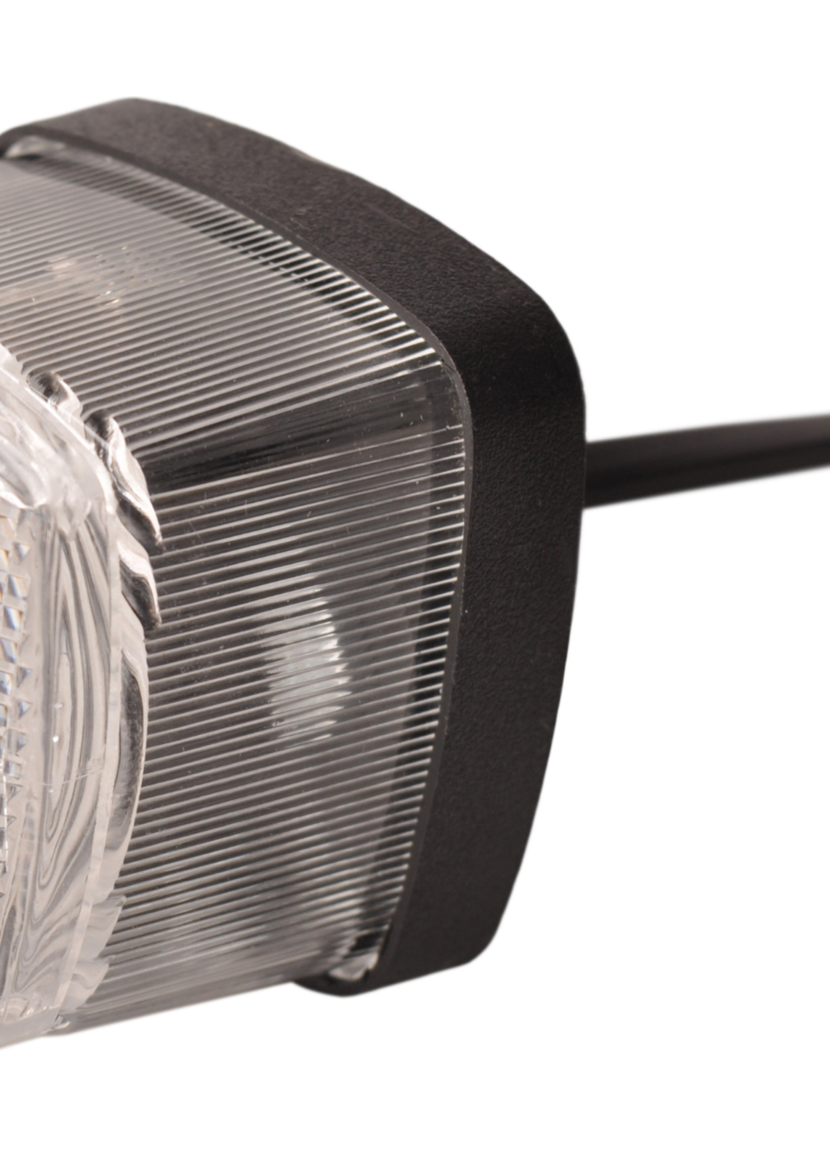 Aspock Aspock Squarepoint wit met 50 cm DC-kabel