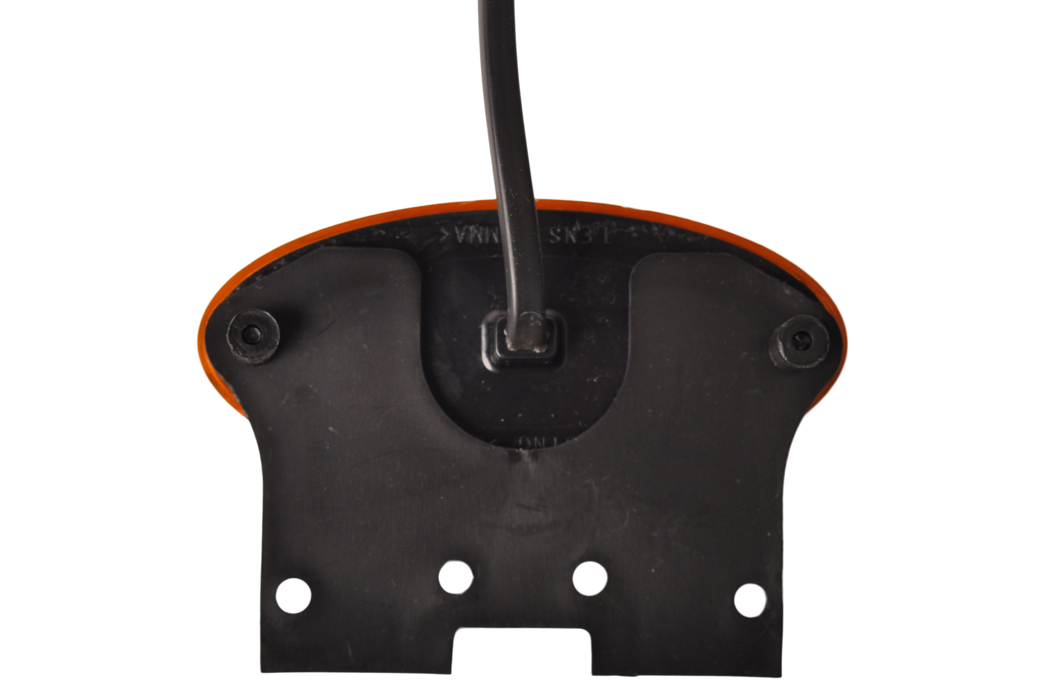 Aspock Flatpoint 2 - oranje/gele markeringslamp - connector aansluiting - LED - op houder