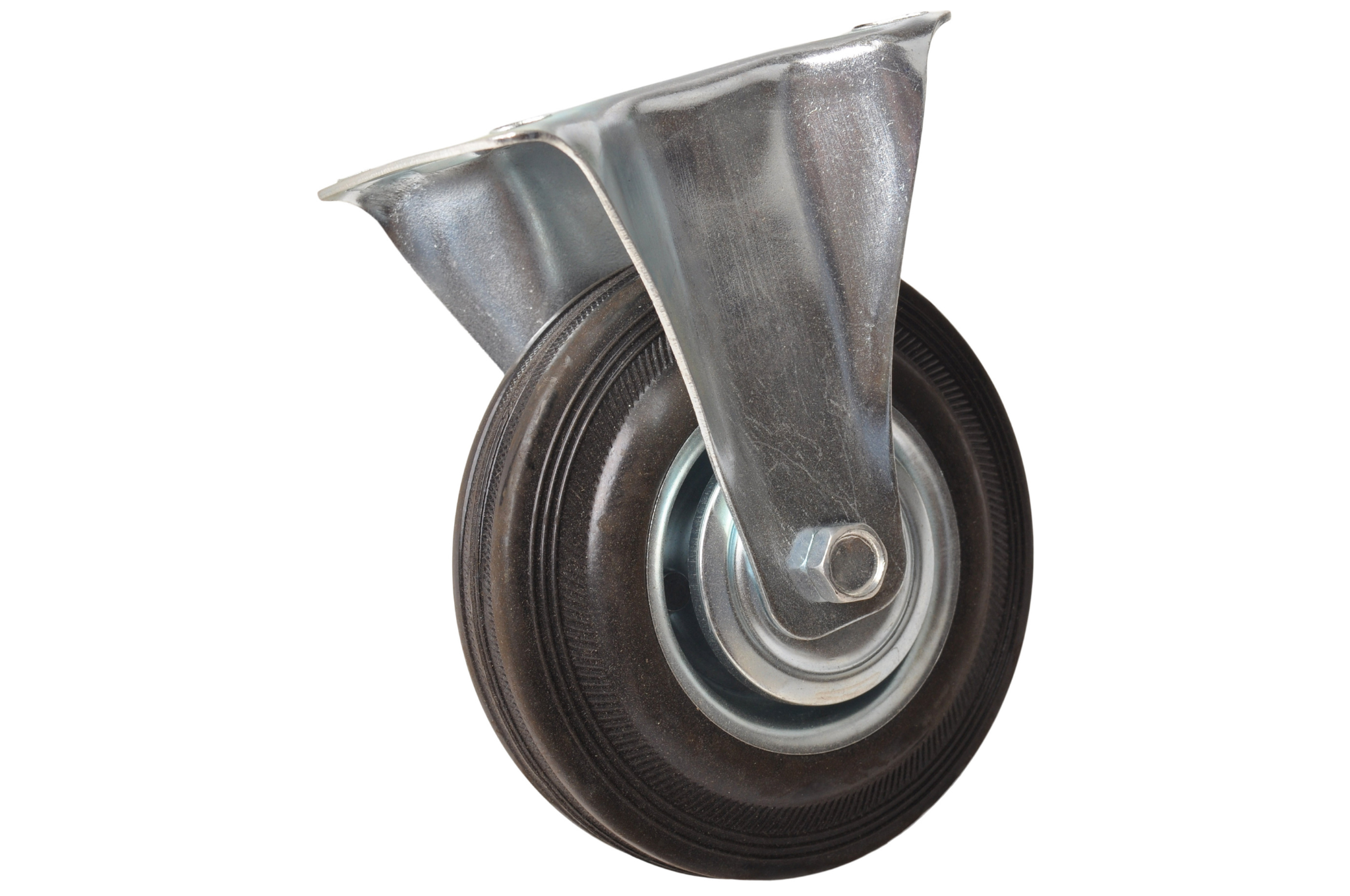 Bokwiel 125 mm - 100 kg - totale hoogte: 150 mm
