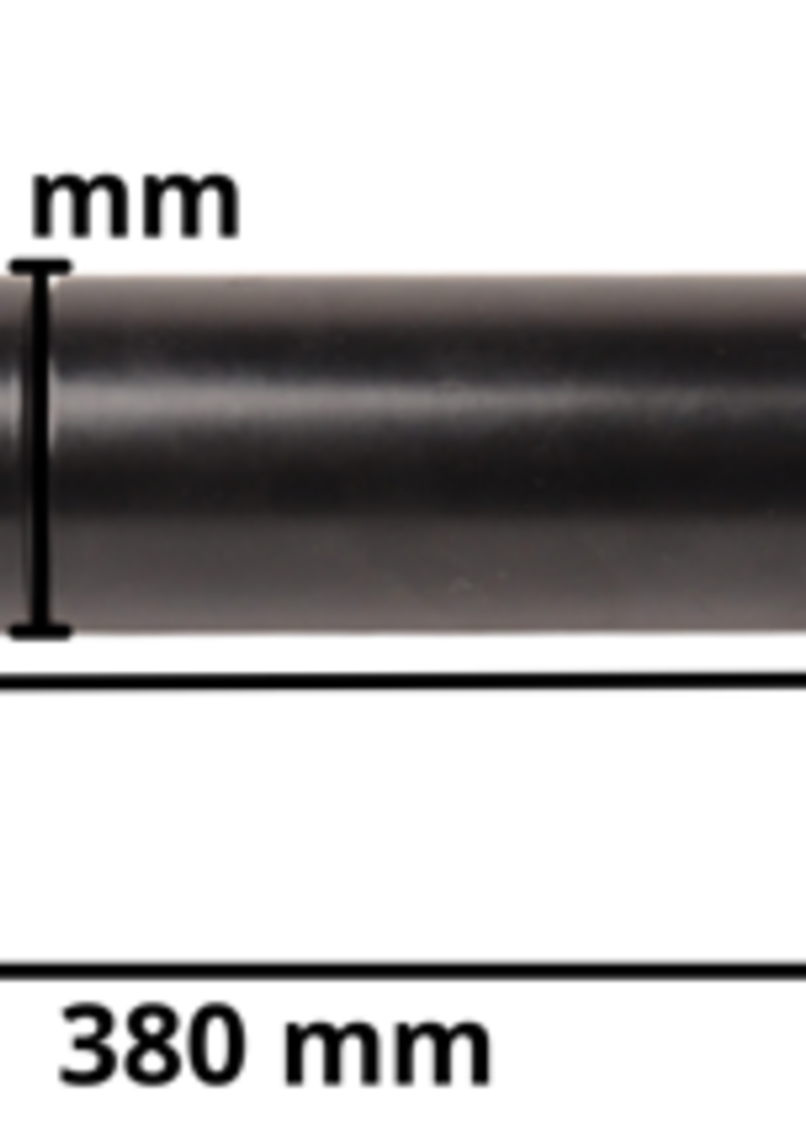 BPW Oploopremdemper ZAF 3,5-1 - Lengte 380 mm