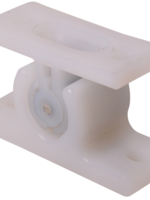 Cantonal Deurklem set van wit nylon