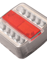 Cantonal LED achterlicht rechts - 100x100x35 mm