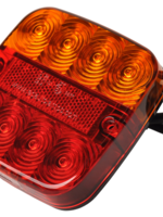 Cantonal LED achterlicht 5 functies - 107x107x23 mm
