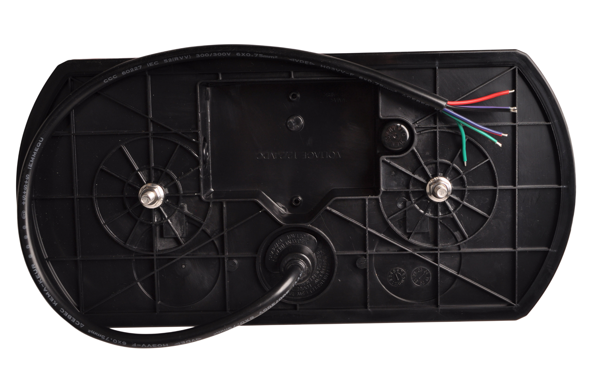 Achterlicht links 32 LEDS 296x145x45 mm - inclusief reflecterende driehoek