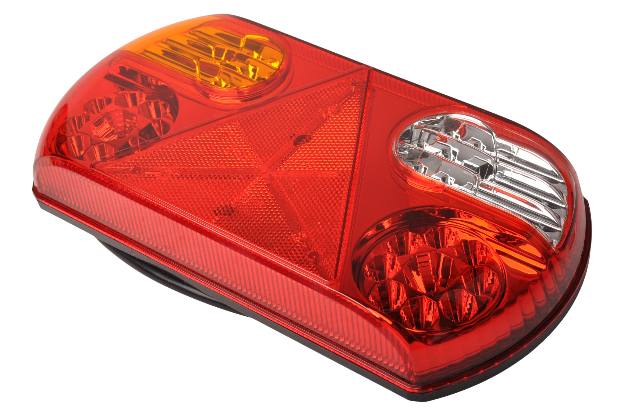 Achterlicht links 32 LEDS 296x145x45 mm - inclusief reflecterende driehoek